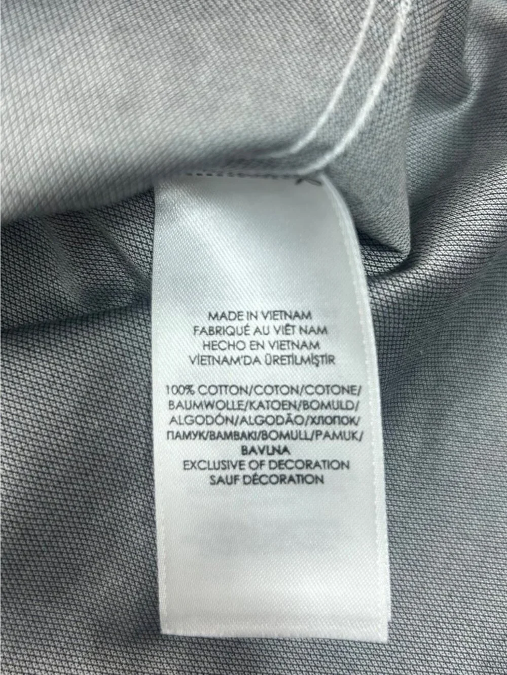 Polo Ralph Lauren Mens Slim Fit Gray Dress Shirt 16.5 Medium
